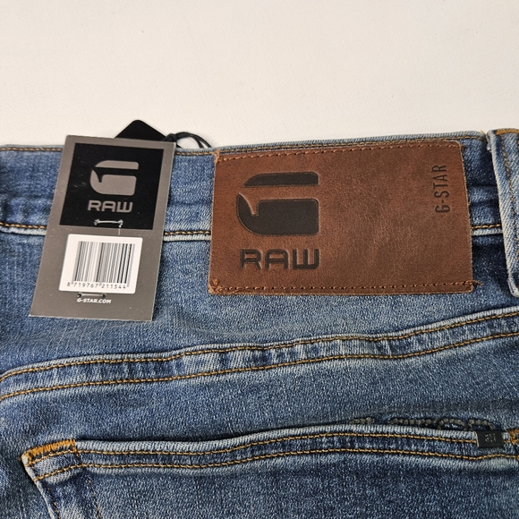 G-Star Raw Men's 3301 Slim Fit Jeans size 36/30 - Picture 8 of 13